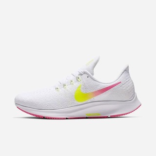 Adidasi Alergare Nike Air Zoom Pegasus 35 Dama Albi Platină Roz | JTIG-81230